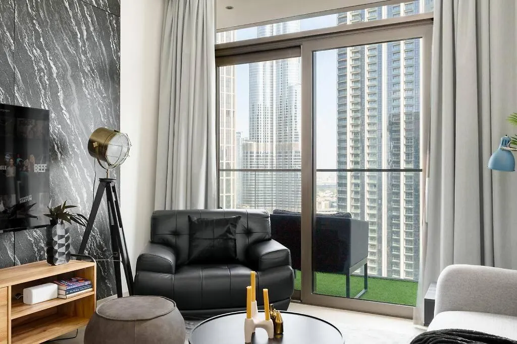Jaw-Dropping Full Burj Khalifa View From Balcony Apartment Dubai