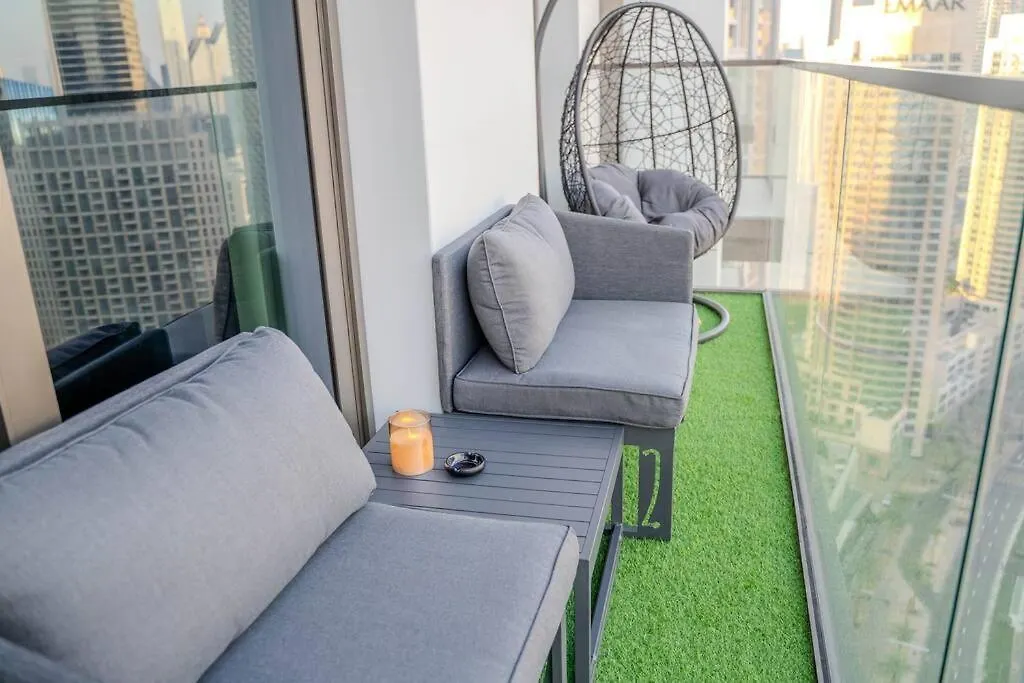 Jaw-Dropping Full Burj Khalifa View From Balcony Apartment Dubai